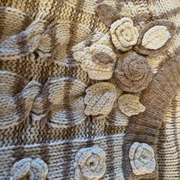 Junior's Adorable Wool Sweater (Brand Moth by Anthropologie) 3/4 SLEEVE - Picture 2 of 4